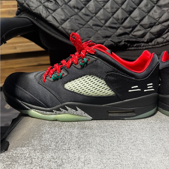 - Clot x Air Jordan 5 Low "Jade" size 10.5 - Picture 4 of 8